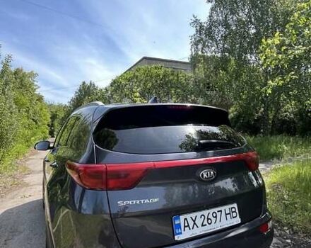 Серый Киа Sportage, объемом двигателя 2 л и пробегом 230 тыс. км за 16500 $, фото 2 на Automoto.ua