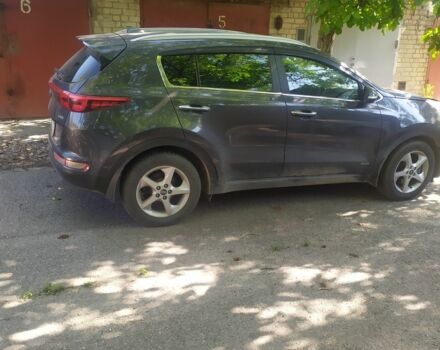 Серый Киа Sportage, объемом двигателя 2 л и пробегом 155 тыс. км за 17000 $, фото 1 на Automoto.ua