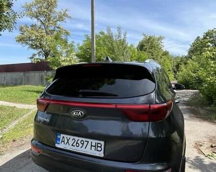 Серый Киа Sportage, объемом двигателя 2 л и пробегом 230 тыс. км за 16500 $, фото 3 на Automoto.ua