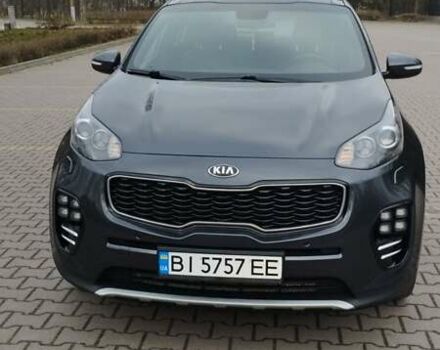 Серый Киа Sportage, объемом двигателя 2 л и пробегом 141 тыс. км за 25500 $, фото 7 на Automoto.ua