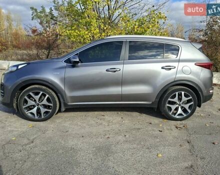 Сірий Кіа Sportage, об'ємом двигуна 2 л та пробігом 99 тис. км за 16000 $, фото 13 на Automoto.ua