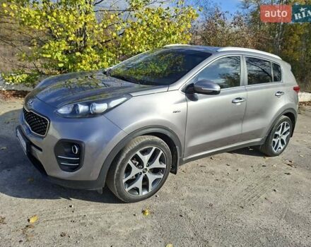 Сірий Кіа Sportage, об'ємом двигуна 2 л та пробігом 99 тис. км за 16000 $, фото 12 на Automoto.ua