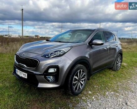 Серый Киа Sportage, объемом двигателя 2.36 л и пробегом 114 тыс. км за 16999 $, фото 1 на Automoto.ua