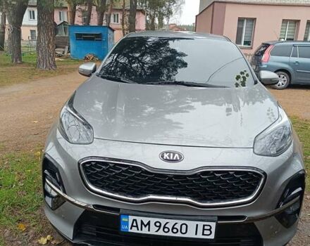 Серый Киа Sportage, объемом двигателя 1.6 л и пробегом 165 тыс. км за 18000 $, фото 2 на Automoto.ua
