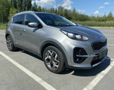 Серый Киа Sportage, объемом двигателя 2 л и пробегом 130 тыс. км за 15000 $, фото 1 на Automoto.ua