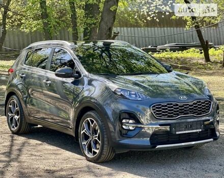 Серый Киа Sportage, объемом двигателя 2 л и пробегом 112 тыс. км за 27950 $, фото 3 на Automoto.ua