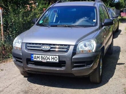 Серый Киа Sportage, объемом двигателя 1.98 л и пробегом 180 тыс. км за 6700 $, фото 1 на Automoto.ua
