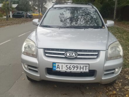 Серый Киа Sportage, объемом двигателя 2 л и пробегом 313 тыс. км за 6280 $, фото 1 на Automoto.ua