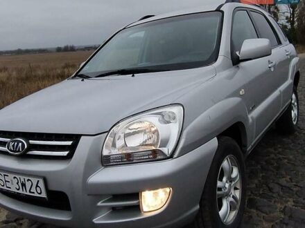 Серый Киа Sportage, объемом двигателя 2.01 л и пробегом 334 тыс. км за 4399 $, фото 1 на Automoto.ua