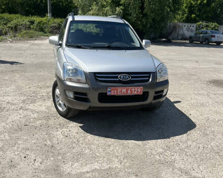 Серый Киа Sportage, объемом двигателя 2 л и пробегом 262 тыс. км за 8299 $, фото 1 на Automoto.ua