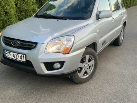 Серый Киа Sportage, объемом двигателя 2 л и пробегом 227 тыс. км за 2900 $, фото 1 на Automoto.ua