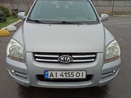 Серый Киа Sportage, объемом двигателя 1.99 л и пробегом 176 тыс. км за 6500 $, фото 1 на Automoto.ua