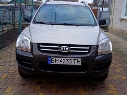 Серый Киа Sportage, объемом двигателя 2 л и пробегом 268 тыс. км за 8200 $, фото 1 на Automoto.ua