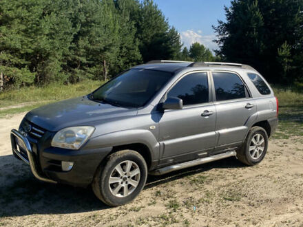 Сірий Кіа Sportage, об'ємом двигуна 2 л та пробігом 267 тис. км за 8300 $, фото 1 на Automoto.ua