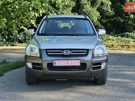 Сірий Кіа Sportage, об'ємом двигуна 2 л та пробігом 205 тис. км за 7899 $, фото 1 на Automoto.ua