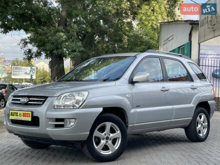 Сірий Кіа Sportage, об'ємом двигуна 2 л та пробігом 221 тис. км за 8500 $, фото 1 на Automoto.ua