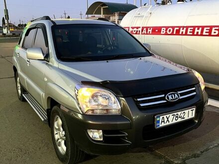 Сірий Кіа Sportage, об'ємом двигуна 2 л та пробігом 255 тис. км за 8200 $, фото 1 на Automoto.ua