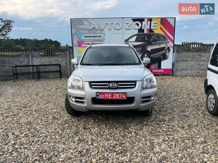 Серый Киа Sportage, объемом двигателя 2 л и пробегом 214 тыс. км за 7150 $, фото 1 на Automoto.ua