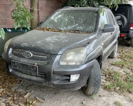 Серый Киа Sportage, объемом двигателя 2 л и пробегом 198 тыс. км за 2600 $, фото 1 на Automoto.ua