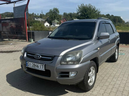 Сірий Кіа Sportage, об'ємом двигуна 2 л та пробігом 280 тис. км за 7700 $, фото 1 на Automoto.ua
