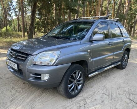 Серый Киа Sportage, объемом двигателя 2 л и пробегом 275 тыс. км за 4500 $, фото 1 на Automoto.ua