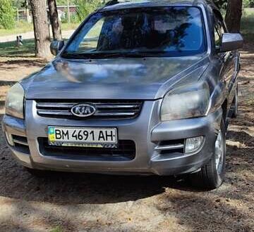 Киа Sportage 2008 в Ахтырке на Automoto.ua Серый Киа Sportage, объемом двигателя 2 л и пробегом 167 тыс. км за 6700 $, фото 1 на Automoto.ua