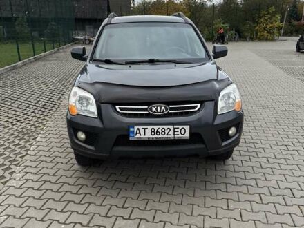 Серый Киа Sportage, объемом двигателя 1.98 л и пробегом 206 тыс. км за 8200 $, фото 1 на Automoto.ua