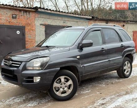 Серый Киа Sportage, объемом двигателя 1.98 л и пробегом 174 тыс. км за 7590 $, фото 1 на Automoto.ua
