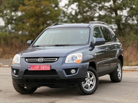 Серый Киа Sportage, объемом двигателя 2 л и пробегом 228 тыс. км за 8600 $, фото 1 на Automoto.ua