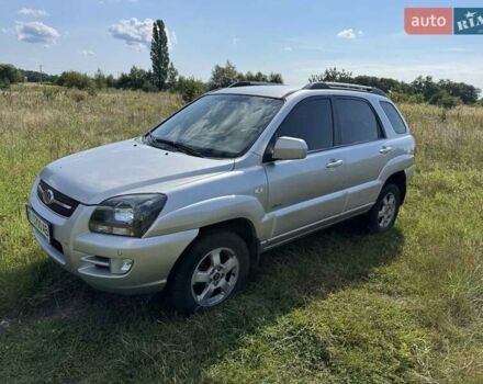 Серый Киа Sportage, объемом двигателя 2 л и пробегом 222 тыс. км за 7700 $, фото 1 на Automoto.ua
