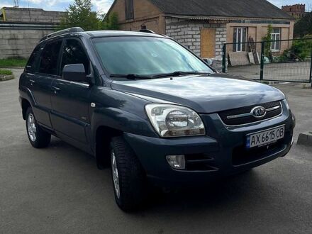Киа Sportage 2008 в Харькове на Automoto.ua Серый Киа Sportage, объемом двигателя 2 л и пробегом 152 тыс. км за 8200 $, фото 1 на Automoto.ua