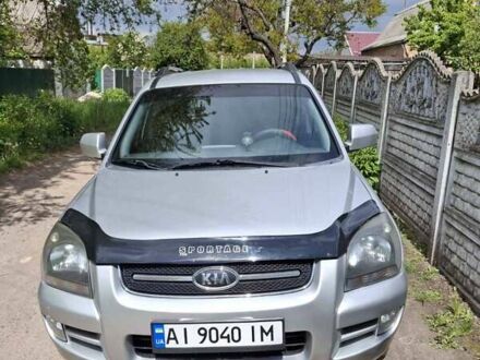 Кіа Sportage 2008 у Фастове на Automoto.ua Сірий Кіа Sportage, об'ємом двигуна 2 л та пробігом 160 тис. км за 8000 $, фото 1 на Automoto.ua