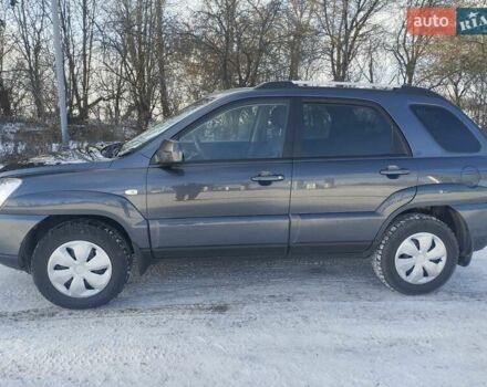 Серый Киа Sportage, объемом двигателя 1.98 л и пробегом 192 тыс. км за 8500 $, фото 1 на Automoto.ua