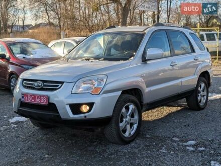 Сірий Кіа Sportage, об'ємом двигуна 2 л та пробігом 192 тис. км за 8450 $, фото 1 на Automoto.ua