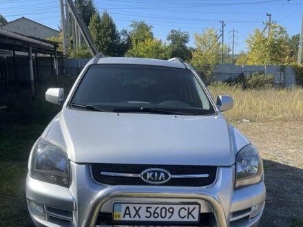 Сірий Кіа Sportage, об'ємом двигуна 2 л та пробігом 186 тис. км за 6800 $, фото 1 на Automoto.ua