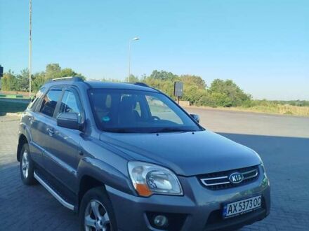Серый Киа Sportage, объемом двигателя 1.98 л и пробегом 218 тыс. км за 9300 $, фото 1 на Automoto.ua