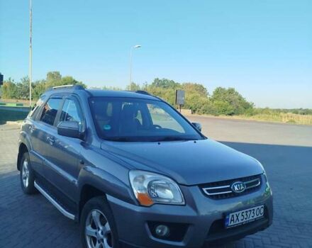 Серый Киа Sportage, объемом двигателя 1.98 л и пробегом 218 тыс. км за 9300 $, фото 1 на Automoto.ua