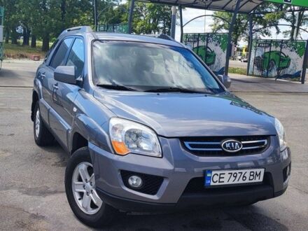 Серый Киа Sportage, объемом двигателя 2 л и пробегом 172 тыс. км за 9300 $, фото 1 на Automoto.ua