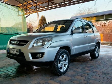 Кіа Sportage 2009 у Кременчуге на Automoto.ua Сірий Кіа Sportage, об'ємом двигуна 2 л та пробігом 104 тис. км за 9750 $, фото 1 на Automoto.ua