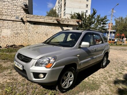 Серый Киа Sportage, объемом двигателя 2 л и пробегом 85 тыс. км за 9593 $, фото 1 на Automoto.ua