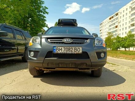 Сірий Кіа Sportage, об'ємом двигуна 2 л та пробігом 244 тис. км за 9000 $, фото 1 на Automoto.ua