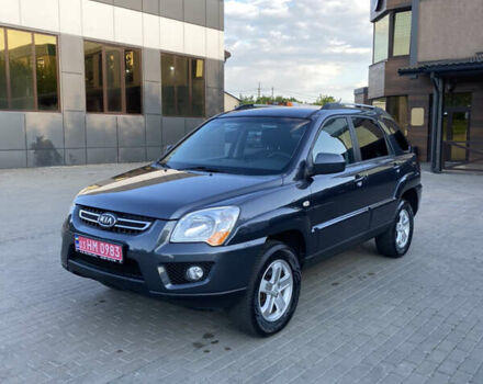 Серый Киа Sportage, объемом двигателя 2 л и пробегом 217 тыс. км за 8300 $, фото 1 на Automoto.ua