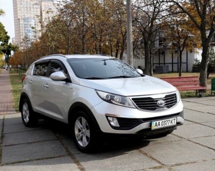 Серый Киа Sportage, объемом двигателя 2 л и пробегом 230 тыс. км за 12100 $, фото 1 на Automoto.ua