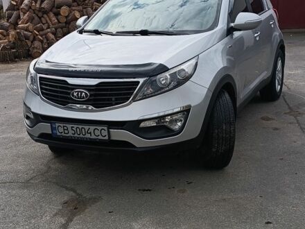 Серый Киа Sportage, объемом двигателя 2 л и пробегом 162 тыс. км за 13999 $, фото 1 на Automoto.ua