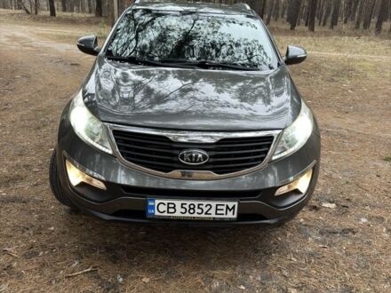 Серый Киа Sportage, объемом двигателя 2 л и пробегом 152 тыс. км за 11300 $, фото 1 на Automoto.ua