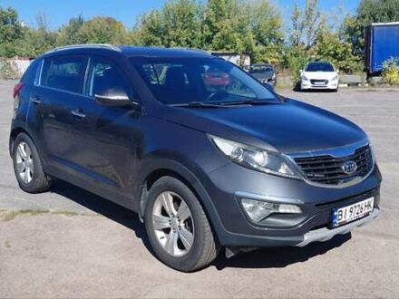 Сірий Кіа Sportage, об'ємом двигуна 2 л та пробігом 220 тис. км за 10600 $, фото 1 на Automoto.ua