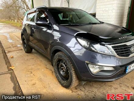 Сірий Кіа Sportage, об'ємом двигуна 2 л та пробігом 171 тис. км за 12700 $, фото 1 на Automoto.ua