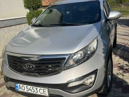 Сірий Кіа Sportage, об'ємом двигуна 2 л та пробігом 165 тис. км за 11900 $, фото 1 на Automoto.ua