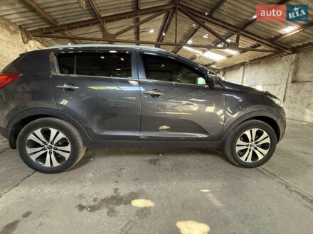 Серый Киа Sportage, объемом двигателя 2 л и пробегом 198 тыс. км за 12500 $, фото 1 на Automoto.ua