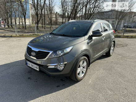 Серый Киа Sportage, объемом двигателя 2 л и пробегом 115 тыс. км за 10200 $, фото 1 на Automoto.ua